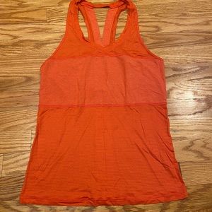 Lululemon Cutout Racerback Tech Tank